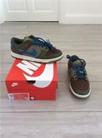 Nike Dunk Low NH Trainers Cacao Wow/Marina Rough-Green, UK Size 6 New,