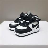NIKE AIR FORCE 1 MID SP STUSSY (TD) (DN4160 002) TODDLER VARIOUS SIZES