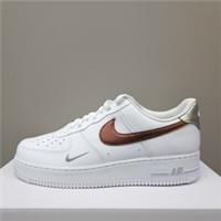 NIKE AIR FORCE 1 '07 "MULTI SWOOSH" (FD0654 100) TRAINERS VARIOUS SIZES