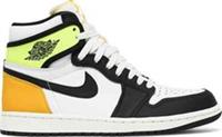Nike Air Jordan 1 Retro High OG White/Black-Volt Gold UK 7 US 8