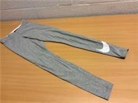 NIKE CHILD'S GREY TRACKSUIT TROUSERS XS NEW COTTON STRETCH