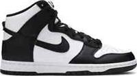 Nike Dunk High Retro Panda - White/Black-Total Orange UK 7 US 8