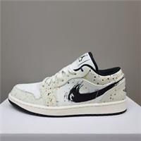 NIKE AIR JORDAN 1 LOW SE "PAINT SPLATTER BRUSHSTROKE" (DM3528 100)