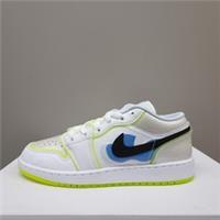 NIKE AIR JORDAN 1 LOW (GS) "WARPED SWOOSH" (DV1324 117) VARIOUS SIZES