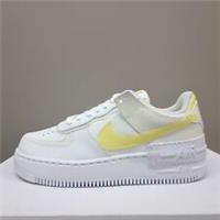 NIKE AIR FORCE 1 SHADOW "WHITE CITRON" TRAINERS VARIOUS SIZES