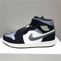 NIKE AIR JORDAN 1 MID "SATIN GREY TOE" (852542 011)