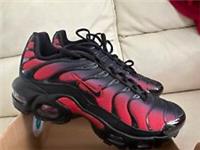 NIKE AIR MAX PLUS GS RED BLACK FB8024 600 SIZE UK 5 NEW