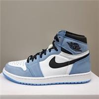 NIKE AIR JORDAN 1 RETRO HIGH OG "UNIVERSITY BLUE" TRAINERS (555088 134)