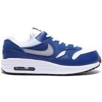 New Nike Junior Air Max 1 (GS) Trainers Blue/White 555766 - 111 / UK 4 - UK 5.5