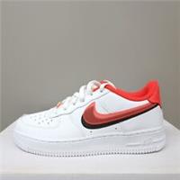 NIKE AIR FORCE 1 LV8 LOW "DOUBLE SWOOSH" (GS) (CW1574 101)