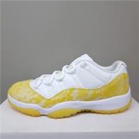 NIKE AIR JORDAN 11 RETRO LOW "YELLOW SNAKESKIN" (AH7860 107) VARIOUS SIZES