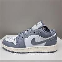 NIKE AIR JORDAN 1 LOW (GS) "VINTAGE GREY (553560 053) VARIOUS SIZES