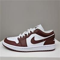 NIKE AIR JORDAN 1 LOW "BRONZE ECLIPSE" TRAINERS VARIOUS SIZES (DC0774 116)