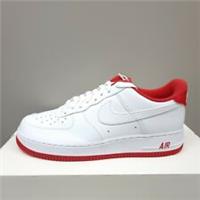 NIKE AIR FORCE 1 '07 1 "UNIVERSITY RED" (CD0884 101) TRAINERS VARIOUS SIZES