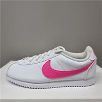 NIKE CLASSIC CORTEZ "WHITE-PINK" TRAINERS VARIOUS SIZES (749502 106)