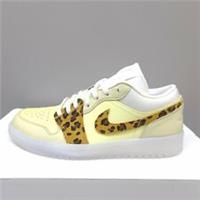 NIKE AIR JORDAN 1 LOW LEOPARD "SNKRS DAY" (CD4392 002) VARIOUS SIZES