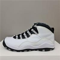 NIKE AIR JORDAN 10 RETRO (GS) "STEEL" TRAINERS VARIOUS SIZES (310806 103)