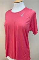 Nike Womens Running T-Shirt Gym Sports Active Dri Fit S M L XL Brown Berry BNWT - S Regular