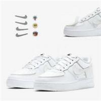 NIKE AIR FORCE 1/1 (GS) "PATCH PACK" (DB2812 100) VARIOUS SIZES