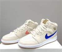 NIKE AIR JORDAN 1 MID UTL FLEECE PEARL (GS) (DO2207 264) VARIOUS SIZES
