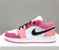 NIKE AIR JORDAN 1 LOW (GS) "PINKSICLE" (553560 162) YOUTH TRAINERS VARIOUS SIZES