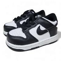 NIKE DUNK LOW "PANDA" (TDE) TODDLER TRAINERS (CW1589 100) UK 3.5 EU 19.5