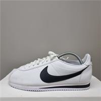 NIKE CLASSIC CORTEZ LEATHER "WHITE" TRAINERS VARIOUS SIZES (749571 100)