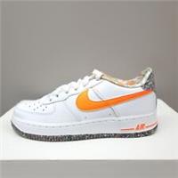 NIKE AIR FORCE 1 LV8 (GS) "TOTAL ORANGE" (DN8016 100) TRAINERS VARIOUS SIZES