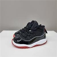 NIKE AIR JORDAN 11 RETRO (TD) "PLAYOFFS BRED 2019" TODDLER TRAINERS (378040 061)