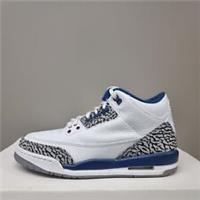 NIKE AIR JORDAN 3 RETRO (GS) "TRUE BLUE" (2011) TRAINERS (398614 104)