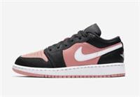 NIKE AIR JORDAN 1 LOW (GS) "PINK QUARTZ" (554723 016) YOUTH VARIOUS SIZES