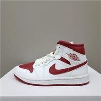 NIKE AIR JORDAN 1 MID "POMEGRANATE" (BQ6472 161) TRAINERS VARIOUS SIZES