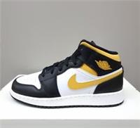 NIKE AIR JORDAN 1 MID (GS) "POLLEN WHITE" (554725 177) YOUTH VARIOUS SIZES