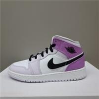 NIKE AIR JORDAN 1 MID (GS) "BARELY GRAPE" TRAINERS VARIOUS SIZES (DQ8423 501)