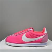 NIKE CLASSIC CORTEZ NYLON "RACER PINK" TRAINERS VARIOUS SIZES (749864 600)