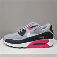 NIKE AIR MAX 90 "WOLF GREY RUSH PINK" TRAINERS (AJ1285 020)