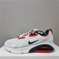NIKE AIR MAX 200 "WHITE-RED" (CT1262 101) TRAINERS VARIOUS SIZES