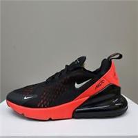 NIKE AIR MAX 270 "BLACK BRIGHT CRIMSON" (GS) (943345 018) TRAINERS VARIOUS SIZES