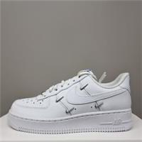 NIKE AIR FORCE 1 LOW LX "MULTI SWOOSH" TRAINERS (CT1990 100)