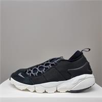 NIKE AIR FOOTSCAPE NM "BLACK-DARK GREY" TRAINERS (852629 002)