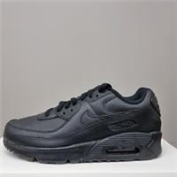 NIKE AIR MAX 90 RECRAFT "TRIPLE BLACK" (GS) TRAINERS (CD6864 001)