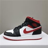 NIKE AIR JORDAN 1 MID (GS) "GYM RED" (DJ4695 122) VARIOUS SIZES