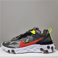 NIKE REACT ELEMENT 87 "MEDIUM OLIVE" (CJ4988 200) TRAINERS VARIOUS SIZES