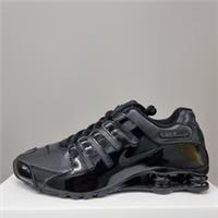 NIKE SHOX NZ EU "TRIBLE BLACK" (2011) VINTAGE TRAINERS (325201 099)