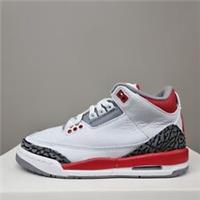 NIKE AIR JORDAN 3 RETRO (GS) "FIRE RED" TRAINERS (DM0967 160)