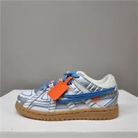 NIKE AIR RUBBER DUNK x OFF WHITE (PS) "UNC" (CW7410 100) PRE-SCHOOL TRAINERS