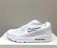 NIKE AIR MAX 90 "MULTI SWOOSH" (GS) TRAINERS (DN3730 100)