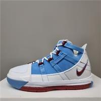 NIKE ZOOM LEBRON III QS "HOUSTON OILERS 2019 UNC" (AO2434 400) VARIOUS SIZES