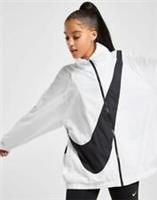 Womens Nike Woven Big Swoosh Jacket Loose Fit Large L CV8658-100 White Black - L Regular