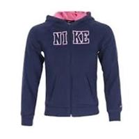 NIKE Girls SPORTSWEAR FULL ZIP HOODIE JUMPER JACKET 7-8 YEARS